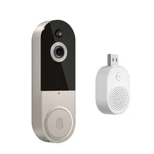 New Video Doorbell 1080p HD Camera Wireless WI-FI Night Vision Motion Detection