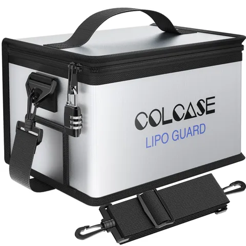 Fireproof Explosion Proof Lipo Battery Storage Bag Combination Lock Case