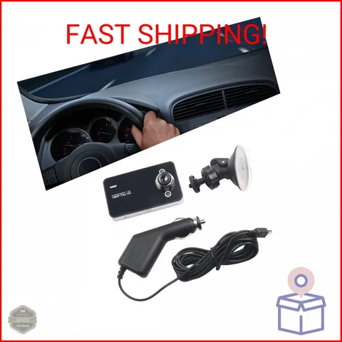 ArtHoval HD 1080P Car DVR Dual Lens Front and Rear Camera with Night Vision, G-S