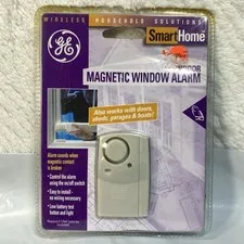 GE ~ Magnetic Window Alarm ~ Indoor ~ Personal Security ~ New ~ Factory Sealed