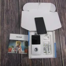RemoBell Wireless Video Doorbell Silver WiFi HD 720p Night Vision Motion