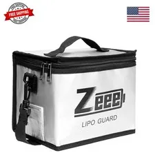 Fireproof Explosionproof Large Capacity Battery Storage Guard Pouch for Lipo ...