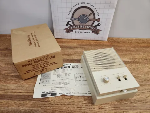 NOS NuTone Model 472-B Commu-Ni-Com Intercom System Inside Speaker