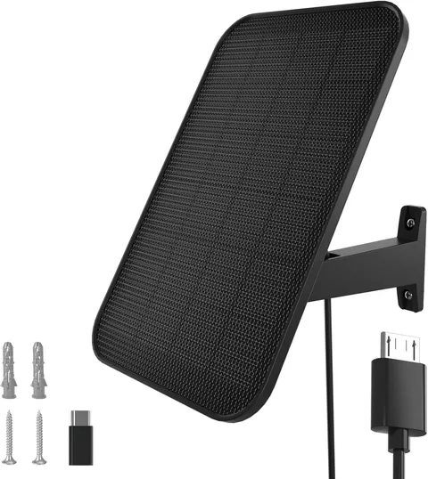 3.2W Solar Panel for Security Camera Compatible with Arlo Essential XL, Waterpro