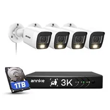 8CH 3K Wired Security Camera System with Smart Dual Light, 1TB HDD
