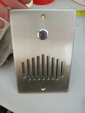 Intrasonic RETRO-DN Door Station Brushed Nickel