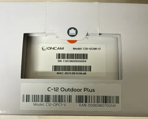 ONCAM C-SERIES OUTDOOR PLUS - 360 CAMERA - C-12 Outdoor Plus (12MP) VRT-12-COD