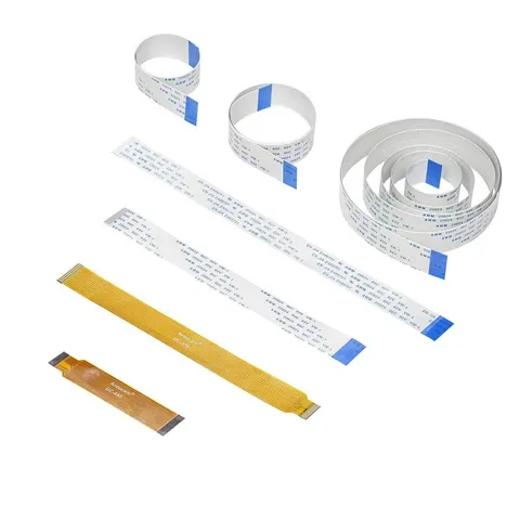for Raspberry Pi Ribbon Flex Extension Cable Set (7Pcs), 5.9” 7.87” 11.8” 19....