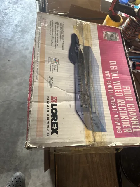 Lorex Four Channel Digital Video Recorder DVR New
