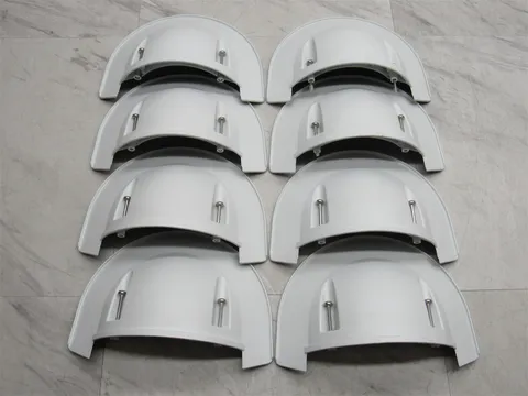 8 LOT - Axis Dome Camera Half Cover 