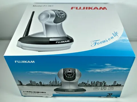 Fujikam FI-361 Wireless Two-Way Audio Night Vision IP/Network Security Camera