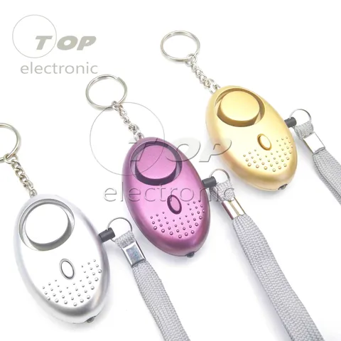 Personal Alarm Keychain LED 130dB SOS Emergency Self Safety Alarm