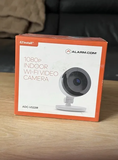 Alarm.com ADC-V522IR 1080p Indoor Wi-Fi Wireless IP Camera Night Vision White 