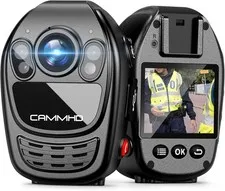 CAMMHD YX1-64G 2K/1440P Body Camera Support Video Audio Image