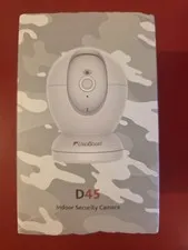 Indoor Security Camera Usogood D45 w/ 2 Way Audio - White Black