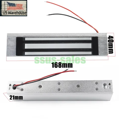 180KG Single-Door Magnetic Lock Surface-Mounted Not Waterproof Sturdy lock body