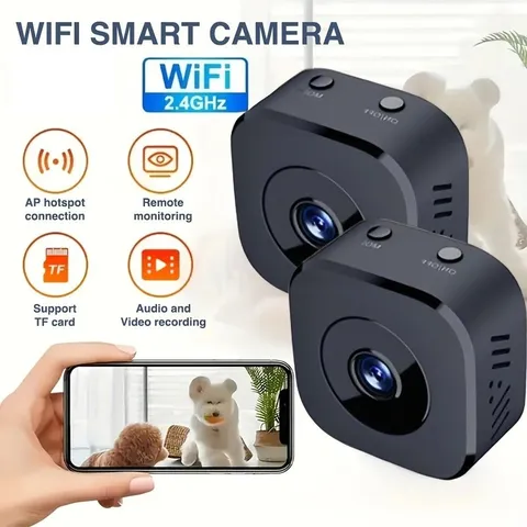 Security Camera Mini Full Color Night Vision High Definition WiFi Monitor