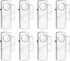 Door Window Alarm, 90DB Door Alarms for Kids Safety, Wireless Sensor Door Window