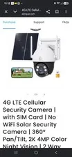 AKINGUAR 4G LTE Cellular Security Camera | with SIM Card |