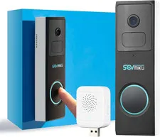 Vicohome D2A Home Surveillance Wireless Video Doorbell with Chime, Battery, Wate