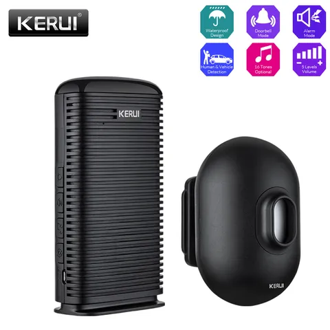 KERUI Driveway Alarm Wireless System Outdoor Motion Sensor for Home Security USA