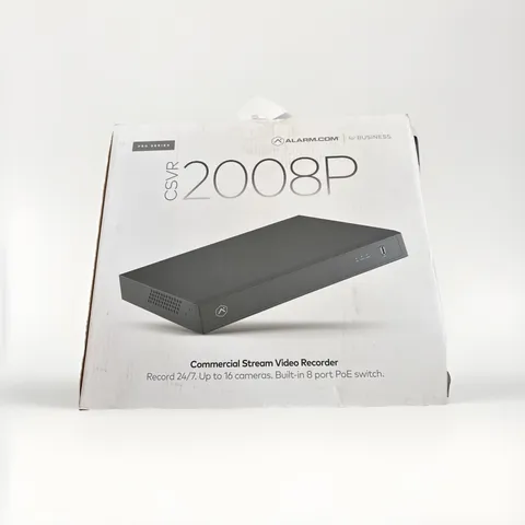 Alarm.com ADC-CSVR2008P-1X3TB NVR 8 Channel 3TB Commercial Video Recorder
