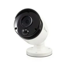 Swann Wired PIR Bullet Security Camera, 5MP Super HD Surveillance Cam with In...