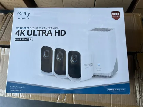 Eufy eufyCam 3C Outdoor Wireless 4K Face Recognition Camera - White