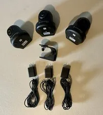 3 Used Amcrest IP2M-841B-V3 1080P ProHD Wi-Fi  Security Surveillance Cameras Q21