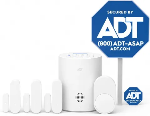 ADT Blu Home Security System Starter Kit DIY Wireless Alarm KIT-BS Hub Sensors