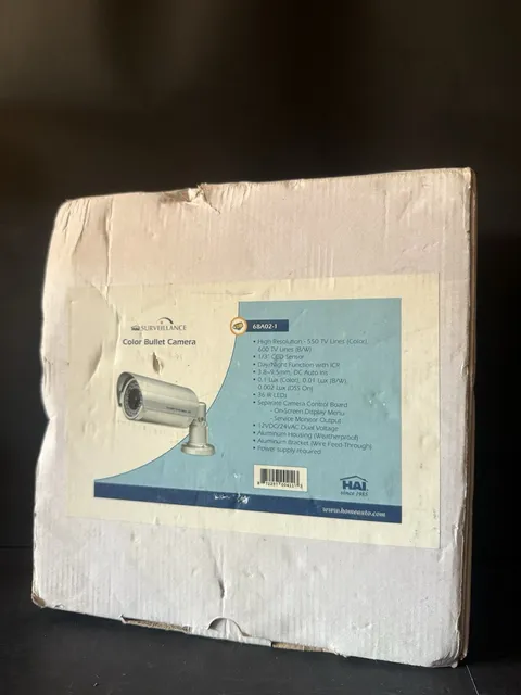 Surveillance Color Bullet Camera (Model 68A02-1