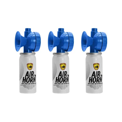 Guard Dog Security Air Horn,  3 Individual Air Horns, 120 dB horn, Free Shipping