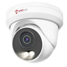 6MP PoE IP Camera, 3K Full Metal Turret Security IP Camera Outdoor
