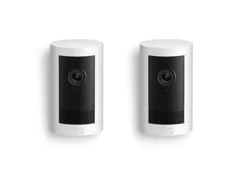 Ring Outdoor Cam Plus Battery Powered Security Camera 2-Pack  Brand New Sealed 