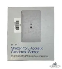 NEW - Open Box - Interlogix 5812NT ShatterPro 3 Acoustic Glassbreak Sensor