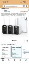 Swann MaxRanger4K 4K Wi‑Fi 3‑Camera + Hub System Indoor/Outdoor Night Vision