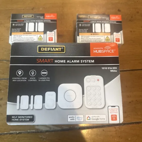 Defiant Smart Home Alarm System Powered by Hubspace W/ 4 Extra Sensors Free Ship