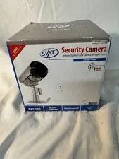 SVAT VU5 Indoor/Outdoor Security Camera, Color - CMOS - Cable