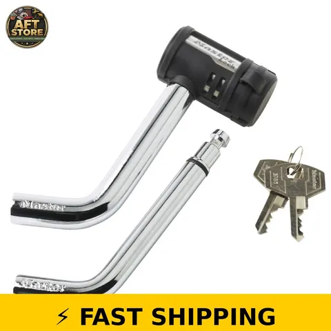 Master Lock Receiver Lock 2866DAT Weather Resistant Trailer Coupler