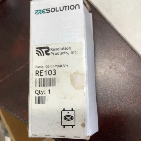 NEW  Resolution RE103 GE Compatible Panic Button Interlogix