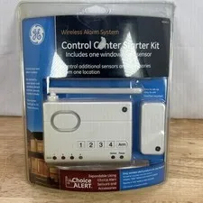 GE Wireless Alarm System Control Center Starter Kit  Choice Alert Security New