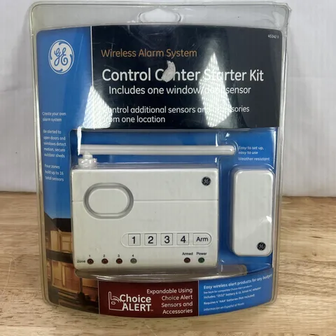 GE Wireless Alarm System Control Center Starter Kit  Choice Alert Security New