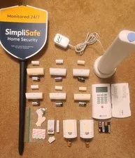 SimpliSafe BS2000 Bundle Keypad, 2 Motion & 6 Door Sensors *Batteries Included*
