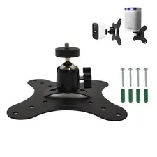 Vertically Mounted Projector Bracket Universal Wall Ceiling 1/4 Screw 360 90