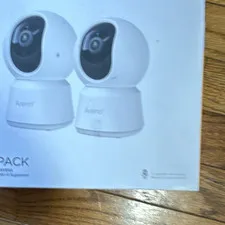 Arenti 2-Pack 2K Wi-Fi Wireless IP Security Cameras Indoor/Outdoor White