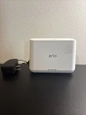 Arlo Pro Base Station VMB4000 Smart Hub With Power Supply Powers On Untested