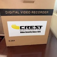 Digital Video Recorder-CREST Security Camera MOD#-CDR 3316-3300 Series