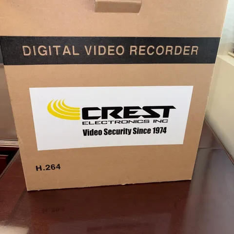 Digital Video Recorder-CREST Security Camera MOD#-CDR 3316-3300 Series