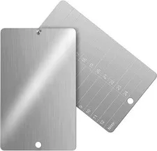 Metal Seed Phrase Storage 2 Plates Cold Backup Hardware Wallet Security Backup