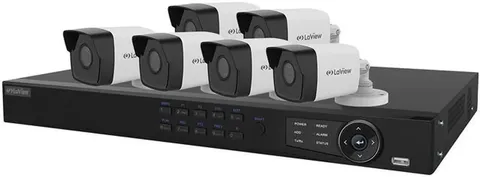 LaView LV-KN988P86A4 Premium IP Surveillance System 8 Channel NVR + 6 Cams (3TB)